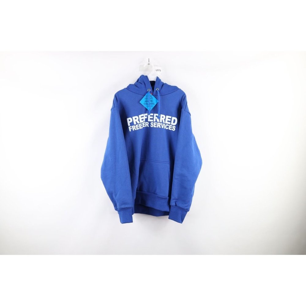 NOS Vintage 90s Camber Mens Medium Extra Heavy Arctic Thermal Lined Hoodie USA
